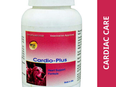 Saitrayaa Cardio Plus Heart Support Tablets for Dogs and Cats (pack of 30 tablets) Online Hot Sale