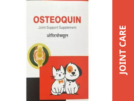 Saitrayaa Osteoquin Joint Support Supplements Tablets for Dogs and Cats (30 tablets) Online Hot Sale