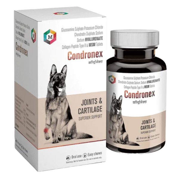 Medfly Healthcare Condronex Tablets for Joint Health & Mobility for Dogs on Sale