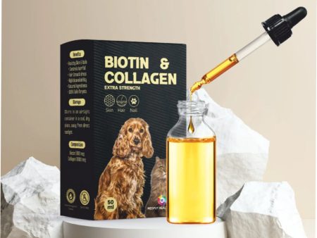 Medfly Healthcare Medfly Biotin & Collagen for Dogs and Cats (50ml) Hot on Sale