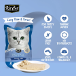 Kit Cat Classic Tuna, Chicken & Tuna and Tuna & Salmon Fish Cat Wet Food Combo on Sale