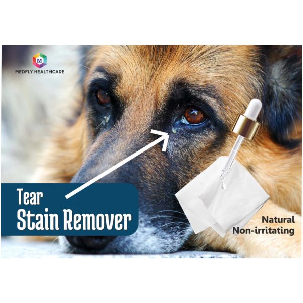 Medfly Healthcare VisioNex Tear Stain Remover for Dogs and Cats Fashion