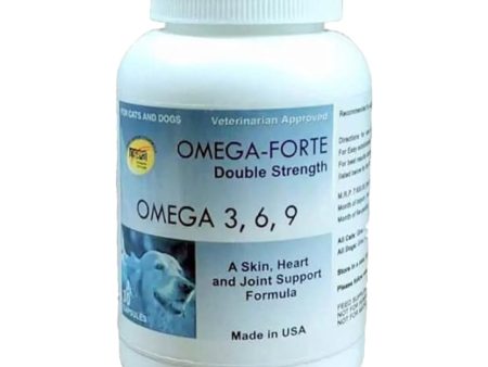 Saitrayaa Omega Forte Tablets for Dogs and Cats (30 tablets) Fashion