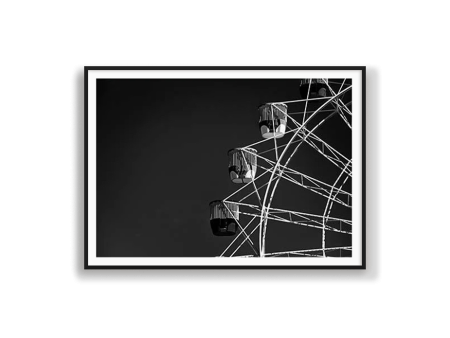 Monochrome Ferris Wheel Cheap