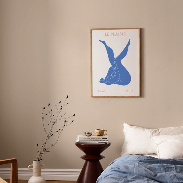 Poster Hub - La Plaisir Art Framed on Sale