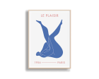 Poster Hub - La Plaisir Art Framed on Sale