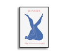 Poster Hub - La Plaisir Art Framed on Sale