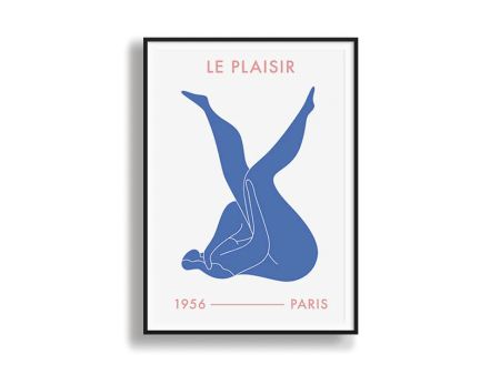 Poster Hub - La Plaisir Art Framed on Sale