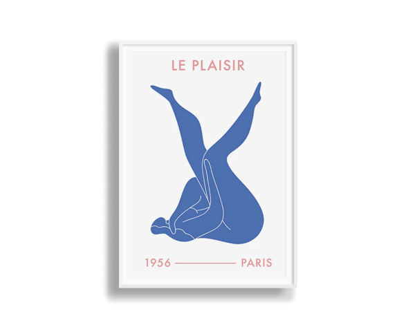 Poster Hub - La Plaisir Art Framed on Sale