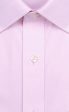 Tailored Fit Pink Solid Spread Collar Supima® Cotton Non-Iron Pinpoint Oxford Dress Shirt Online