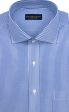 Classic Fit Blue Bengal Stripe English Spread Collar Supima® Cotton Non-Iron broadcloth Dress Shirt (B T) Online Sale