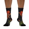 Franciscan Paintbrush Wildflowers Eco-Friendly Socks Cheap