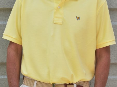 Classic Piqué Polo - Yellow For Discount