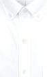 Tailored Fit White Solid Button-Down Collar Supima® Cotton Non-Iron Pinpoint Oxford Dress Shirt (B T) Sale