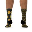 California Poppies and Bird s Eye Gilia Mismatched Eco-friendly Socks on Sale