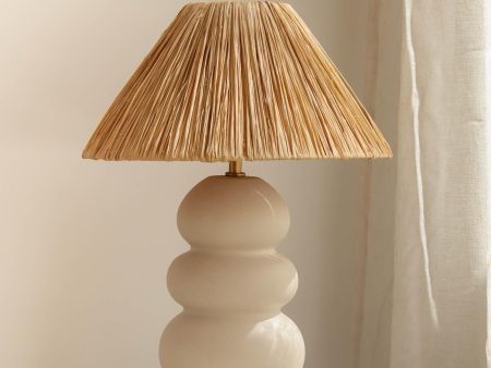 Sofia Raffia Table Lamp on Sale