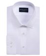 Tailored Fit White Twill Spread Collar Non-Iron Dress Shirt Fashion