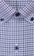 Classic Fit Blue & Dark Grey Check Button-Down Collar Supima® Non-Iron Cotton Broadcloth Sport Shirt (B T) Supply