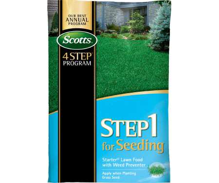 Scott s Step 1 For Seeding With Weed Preventer Online now