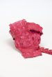 90-99 cm Grade 1 Bright Pink Matte Nile Crocodile Backstrap Leather Online