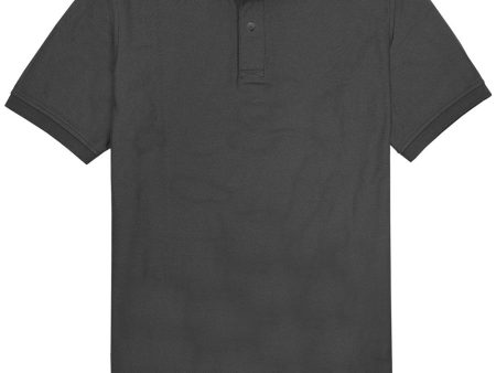 Black Piqué Polo Online Sale