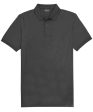 Black Piqué Polo Online Sale