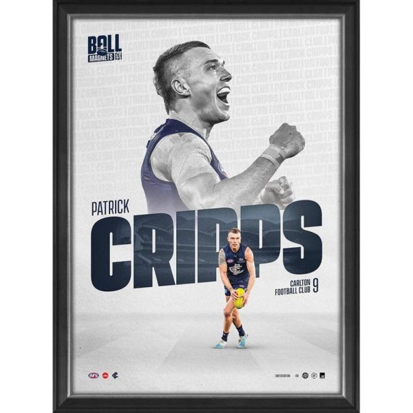 Carlton Blues – PATRICK CRIPPS AFL COLLECTORS EDITION SERIES THREE Discount