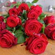 An Exquisite Red Rose Bouquet Sale