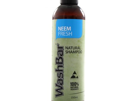 10% OFF: WashBar 100% Neem Fresh Natural Shampoo for Dogs 250ml Online