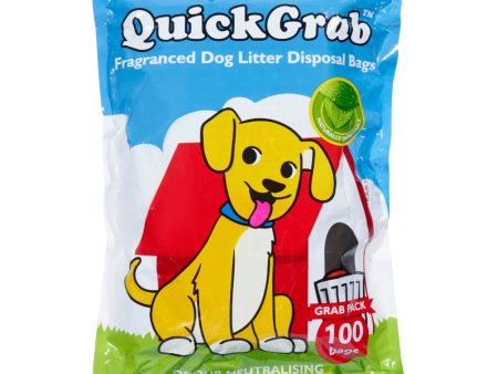 10% OFF: QuickGrab Fragranced Dog Litter Disposal Bags 100ct Discount