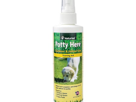 15% OFF: NaturVet Potty Here Training Aid Spray 8oz on Sale