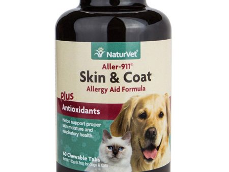 NaturVet Aller-911 Skin & Coat Tabs 180g Fashion